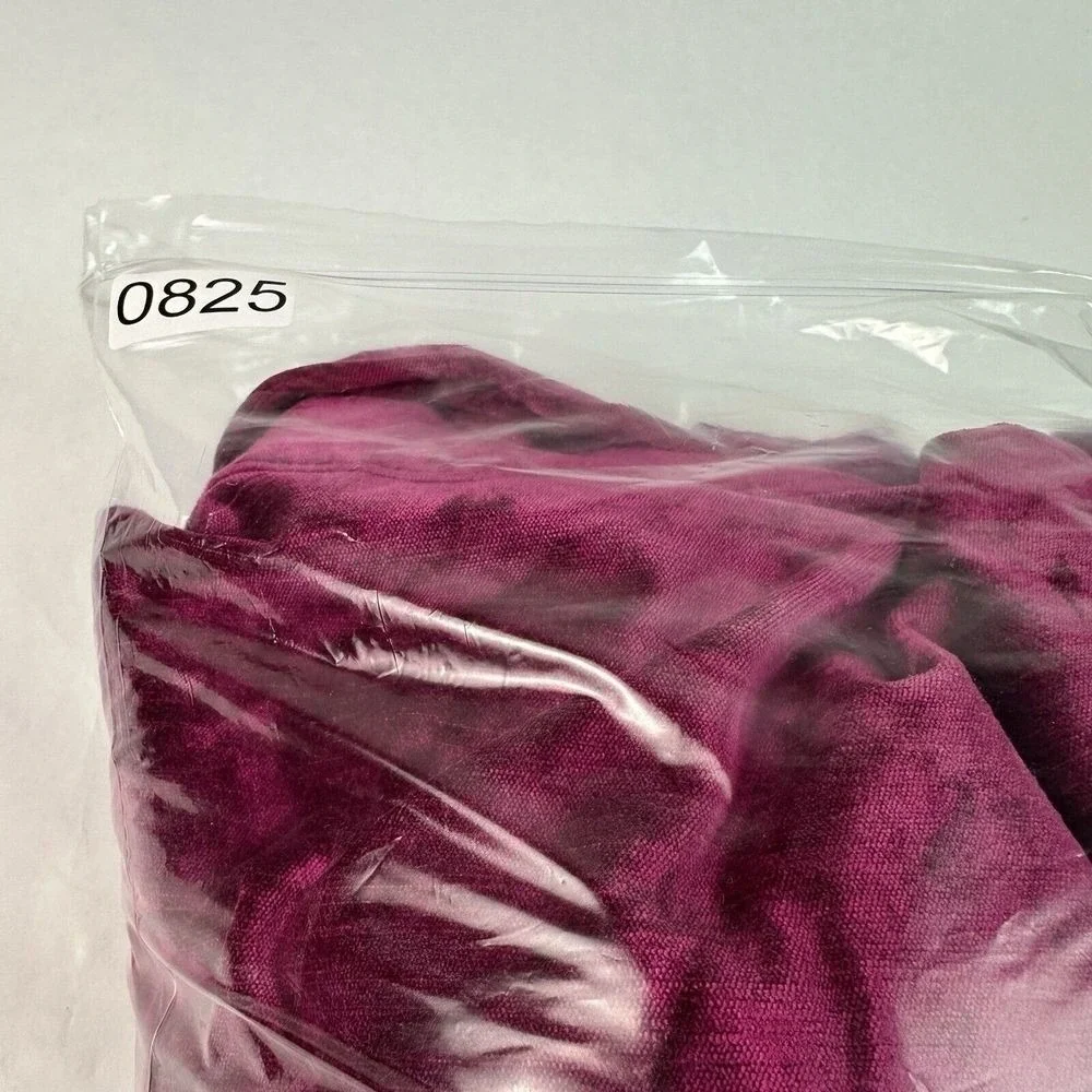 Free People Trucker Jacket Women XS/S Magenta Velvet Corduroy Snap Front Boho - Picture 15 of 15